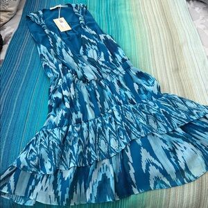 Ramy Brook Harmoni V-Neck Mini Dress